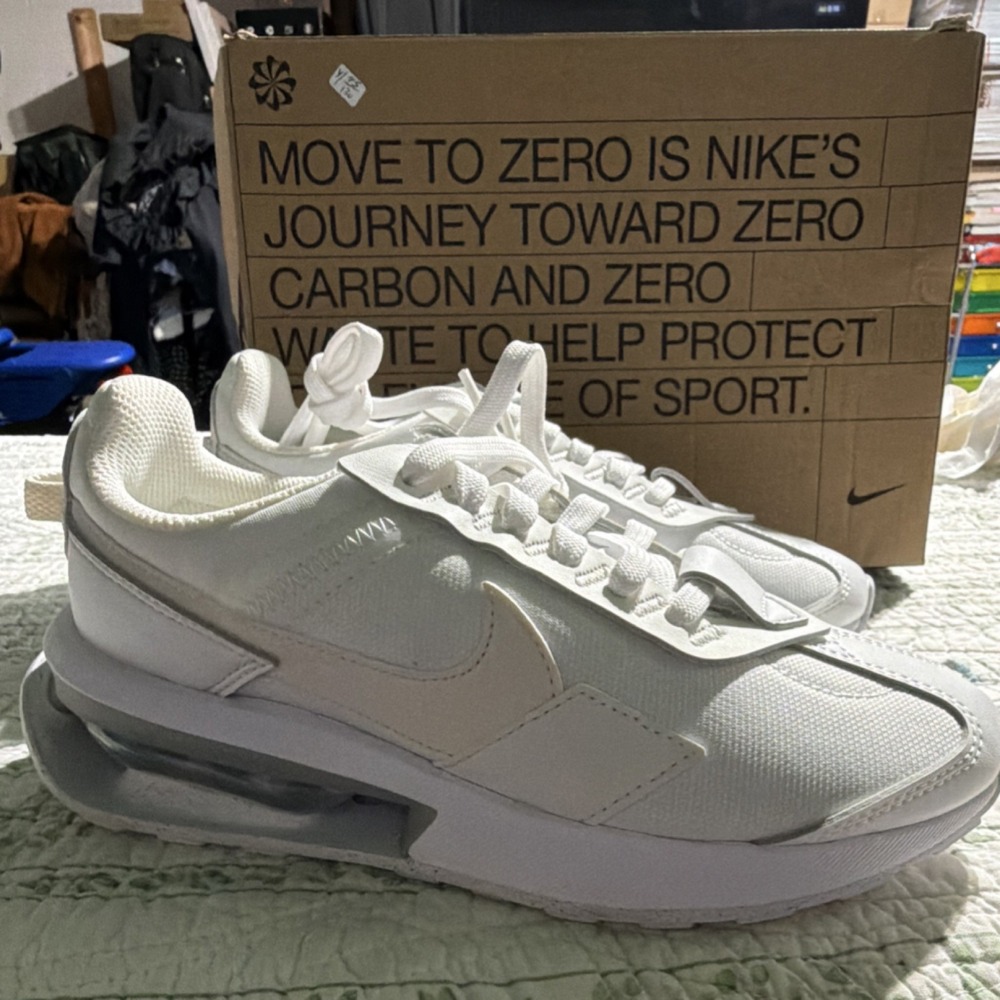 Nike Air Max Pre-Day DM0001-100 White Phantom Mesh Low Top Men's Sneakers